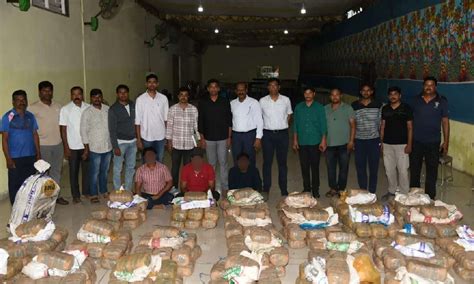 Hyderabad: EAGLE cracks Rs 5 Cr ganja racket; 935 kg seized in major ...