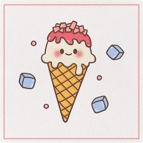 How to Draw Ice Cream From Python Coding 的图像结果