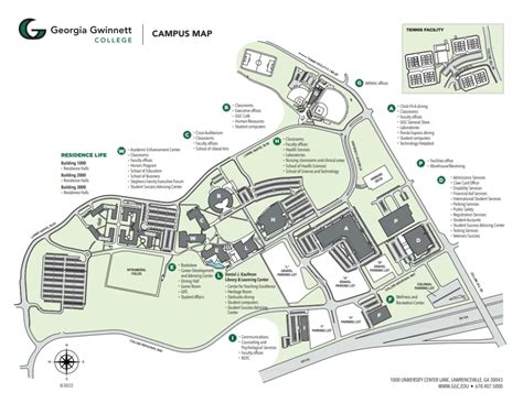 Georgia Gwinnett College Campus Map - All Maps