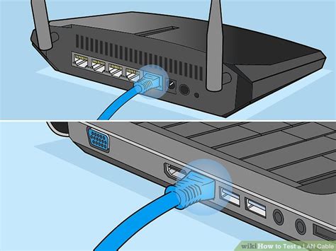 Image result for How to Check LAN Cable