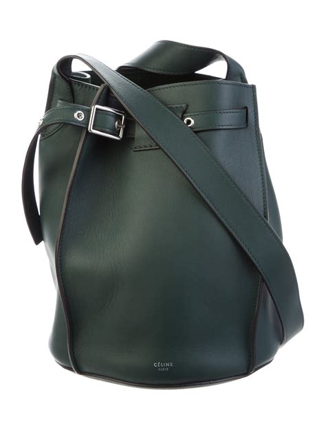 Celine Big Bucket Bag - Green Bucket Bags, Handbags - CEL213767 | The ...