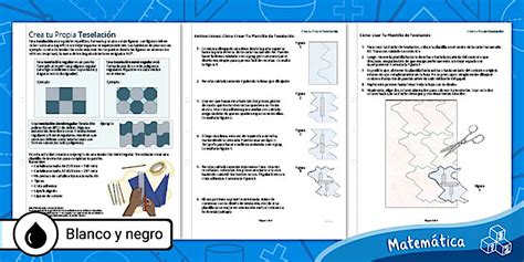Manualidad | Crea | Propia | Teselación | Matemáticas