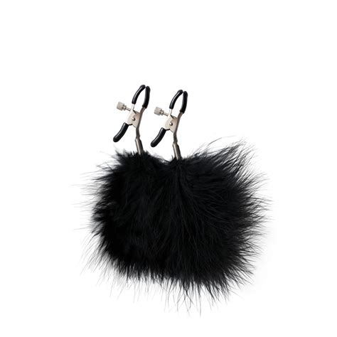 Stipaljke za bradavice sa crnom peruskom Nipple Clamps | Sexy Shop ...