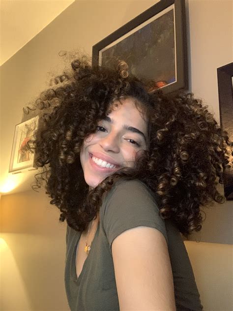 Light Skinned Girl With Curly Hair