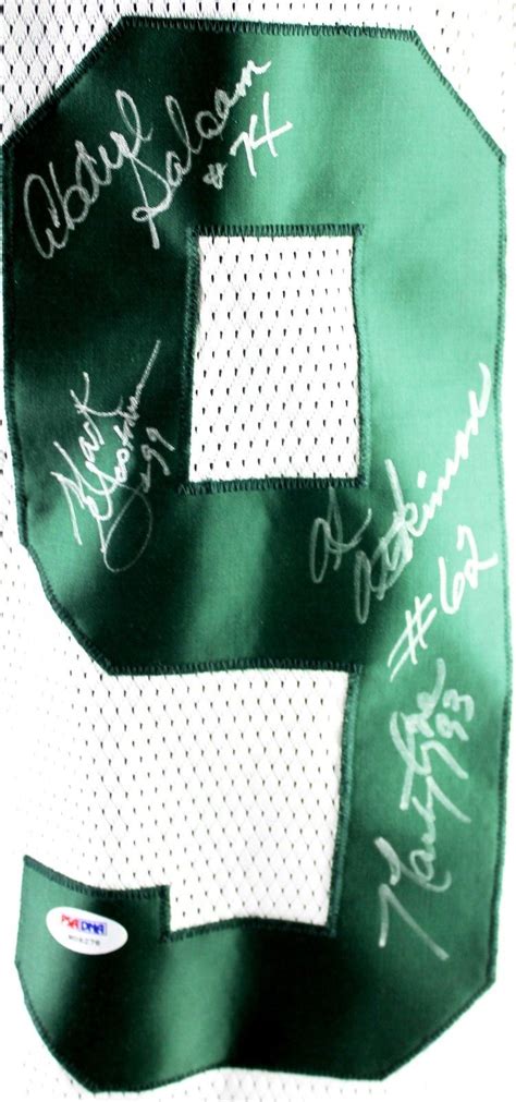 Lot Detail - New York Sack Exchange Multi-Signed Custom Jersey w/ 8 ...