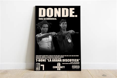 Donde Esta La Biblioteca? "community" Poster - Etsy