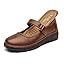 VJH confort Women’s Mary Jane Flats,Comfort Round Toe Slip-on Orthotic ...