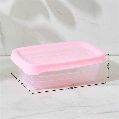 Buy Fiesta Valiant Set of 4 Polypropylene Storage Containers - 150ml ...