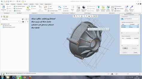 Image result for Pro/E Assembly Features Tutorial