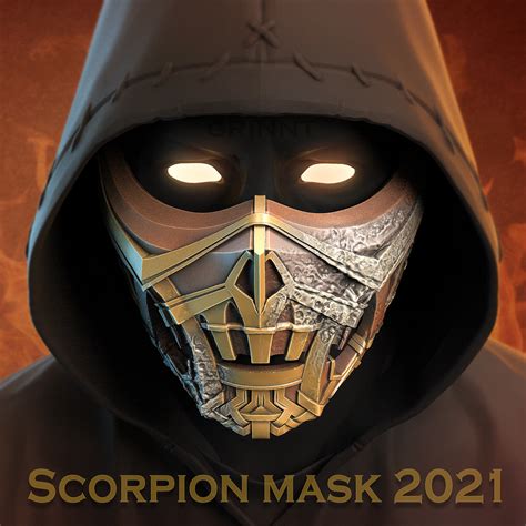 Mortal Kombat Scorpion Face Without Mask