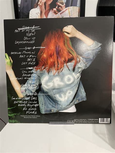 Paramore (Self-Titled) - Paramore Standard Black Vinyl (Record, 2013 ...