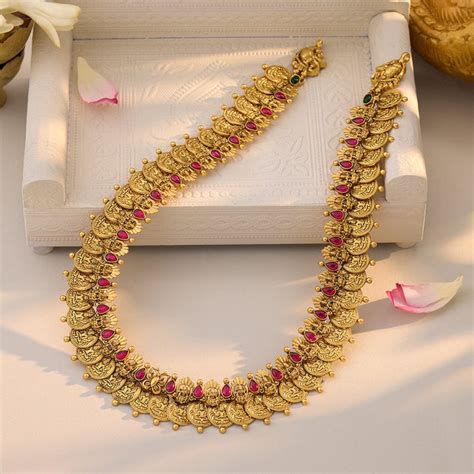 Kasulaperu Necklace (కాసులపేరు నెక్లెస్) | Kasulaperu Designs