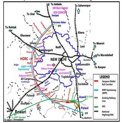 Haryana Orbital Rail Corridor: RITES-SMEC JV to provide consultancy