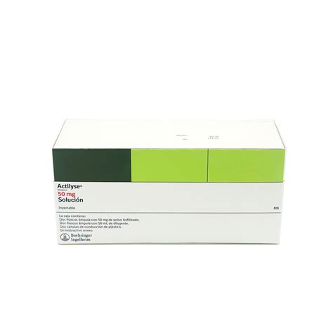 Actilyse 50 mg – Alteplasa | Farmacia en Línea Zuca MedLine
