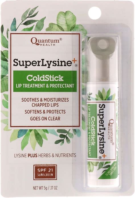 Amazon.com: Quantum Super Lysine + ColdStick Lip Protectant & Treatment ...