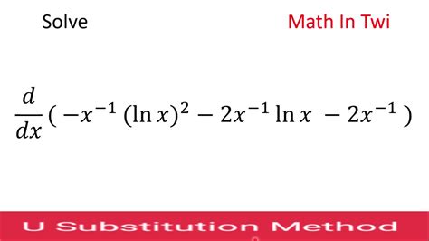 Derivative Of 2Lnx
