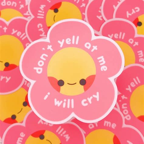 Don’t Yell At Me Sticker | Sticker art, Sticker design inspiration ...