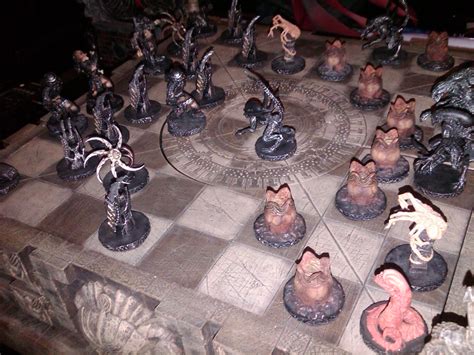 Image result for Alien vs Predator Chess Set