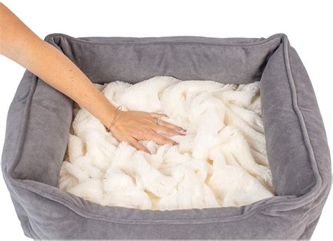 AMICA Calming Cuddler Dog Bed & Cat Bed | Anti-Anxiety Dog Bed for Dogs ...