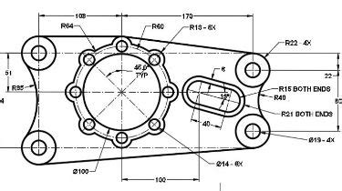 Image result for CAD Array Grid Pattern