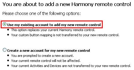 Transferring your settings from an old remote to a new Harmony 700 ...
