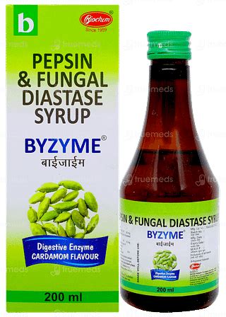 Byzyme Cardamom Flavour Syrup 200 Ml - Uses, Side Effects, Dosage ...