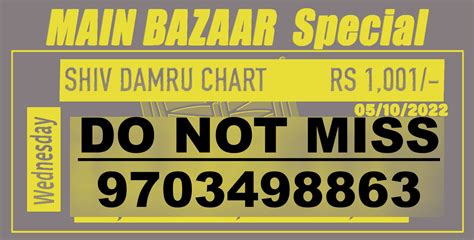 FINAL ANK | MAIN BAZAR | SATTA MATKA | KALYAN MATKA | CHART RECORD ...