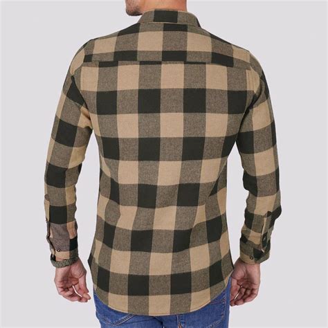 Ross Flannel Shirt // Brown + Black (S) - Etikmen Flannel Shirts ...