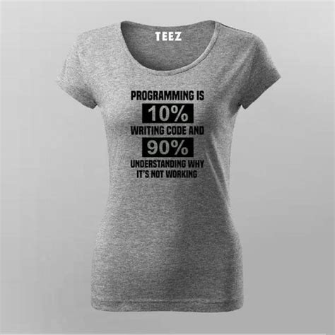 Vintage Coding For Programmer T-Shirt For Women – TEEZ.in