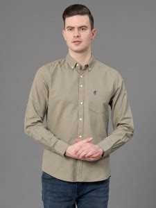 RED TAPE Men Solid Casual Beige Shirt - Buy RED TAPE Men Solid Casual ...
