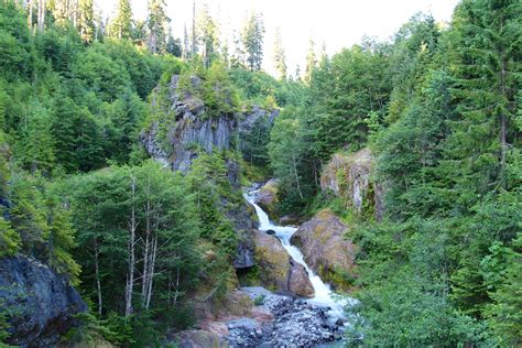 Lower Falls Campground, a Washington National Forest located near Vancouver