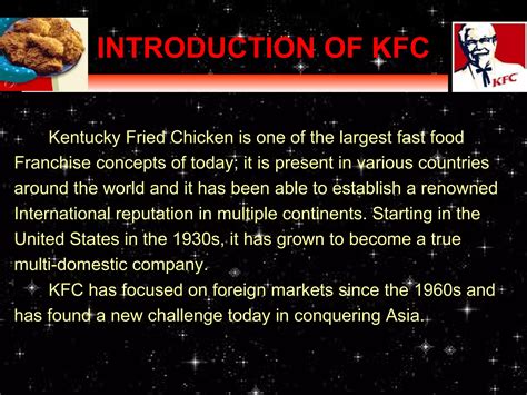 Market Share Of Kfc
