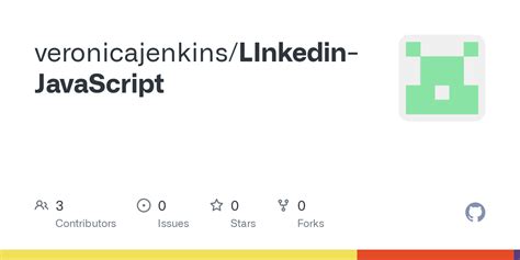 Image result for JavaScript Developer LinkedIn GitHub