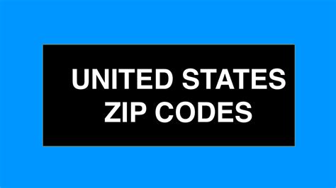 Image result for 50 State Zip Code Map