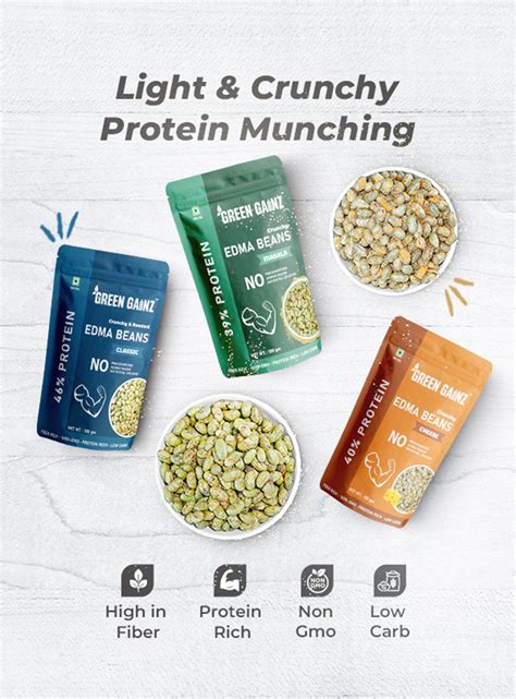 Buy Premium Edamame |Protein Rich Healthy Snacks | Green Gainz