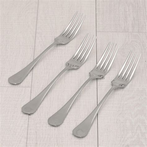 Buy Glister Set of 6 Stainless Steel Dinner Forks from Home Centre at ...
