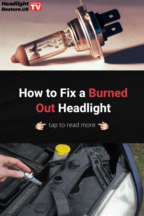 how to fix broken headlight