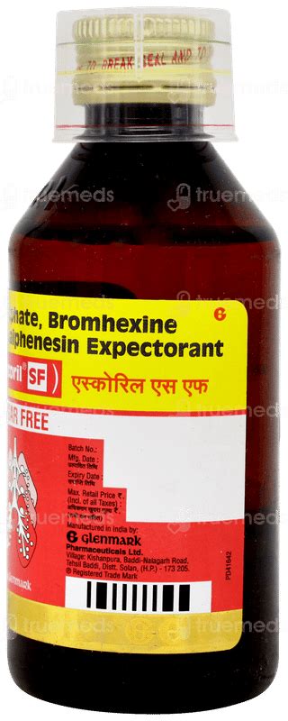 Ascoril Sf 50/1.25/2 MG Expectorant 100 ML | Order Ascoril Sf 50/1.25/2 ...