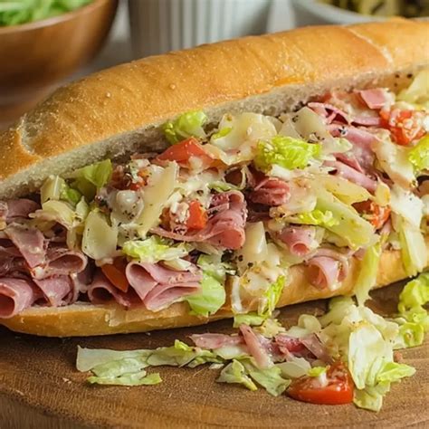 Chopped Italian Sandwich Recipe – 10-Minute Delicious Trend - Recipe by ...