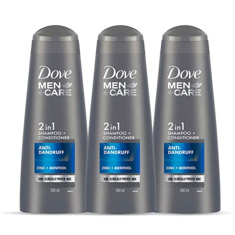 Dove Men+Care Anti Dandruff 2in1 Shampoo+Conditioner, 340 ml Combo (Pa