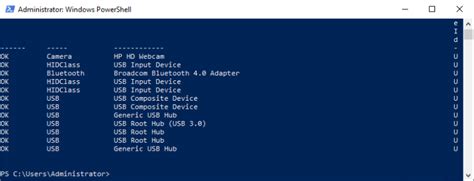 Image result for View Connected Devices with PowerShell