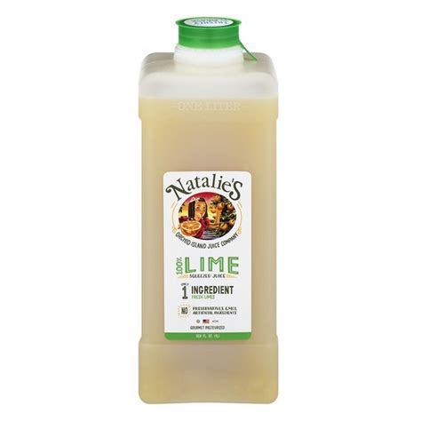Natalie's Natalie's 100% Squeezed Juice Lime (33.8 fl oz) Delivery or ...