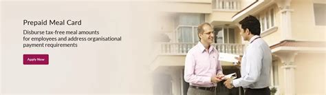 Prepaid Meal Card - Meal Debit Cards Online | Axis Bank