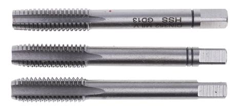 10020 EVENTUS | EVENTUS Tap Set HSS 3-Piece M8 Thread | 509-0058 | RS