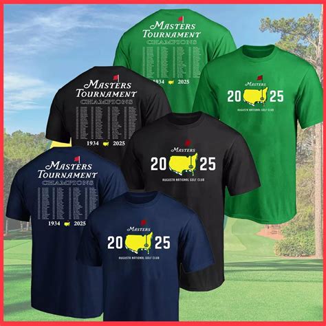 2025 Masters Tournament Augusta National Golf Club T-Shirt - Walmart.com