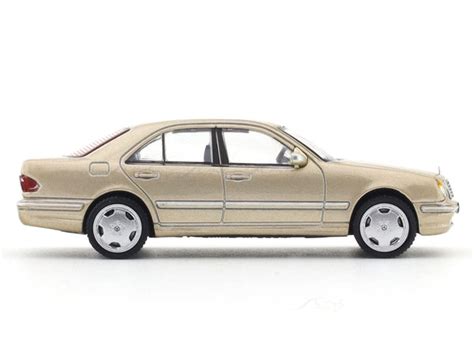 Mercedes-Benz E55 AMG W210 golden 1:64 Shadow diecast scale model ...