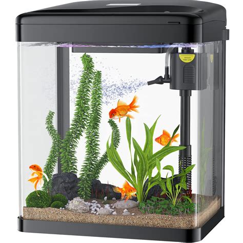 Review of PONDON 5 Gallon Fish Tank: Easy Setup Low Iron Rimless ...