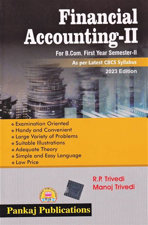 Buy Financial Accounting II for B.Com First Year Semester-II | Updated ...
