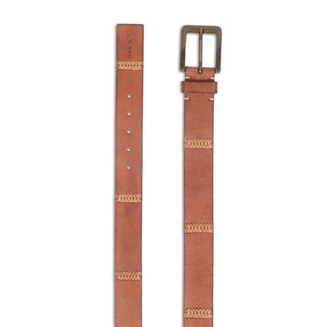 Handmade Tan Leather Belt – Naga Designs