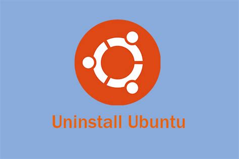 Image result for Uninstall Ubuntu Safely